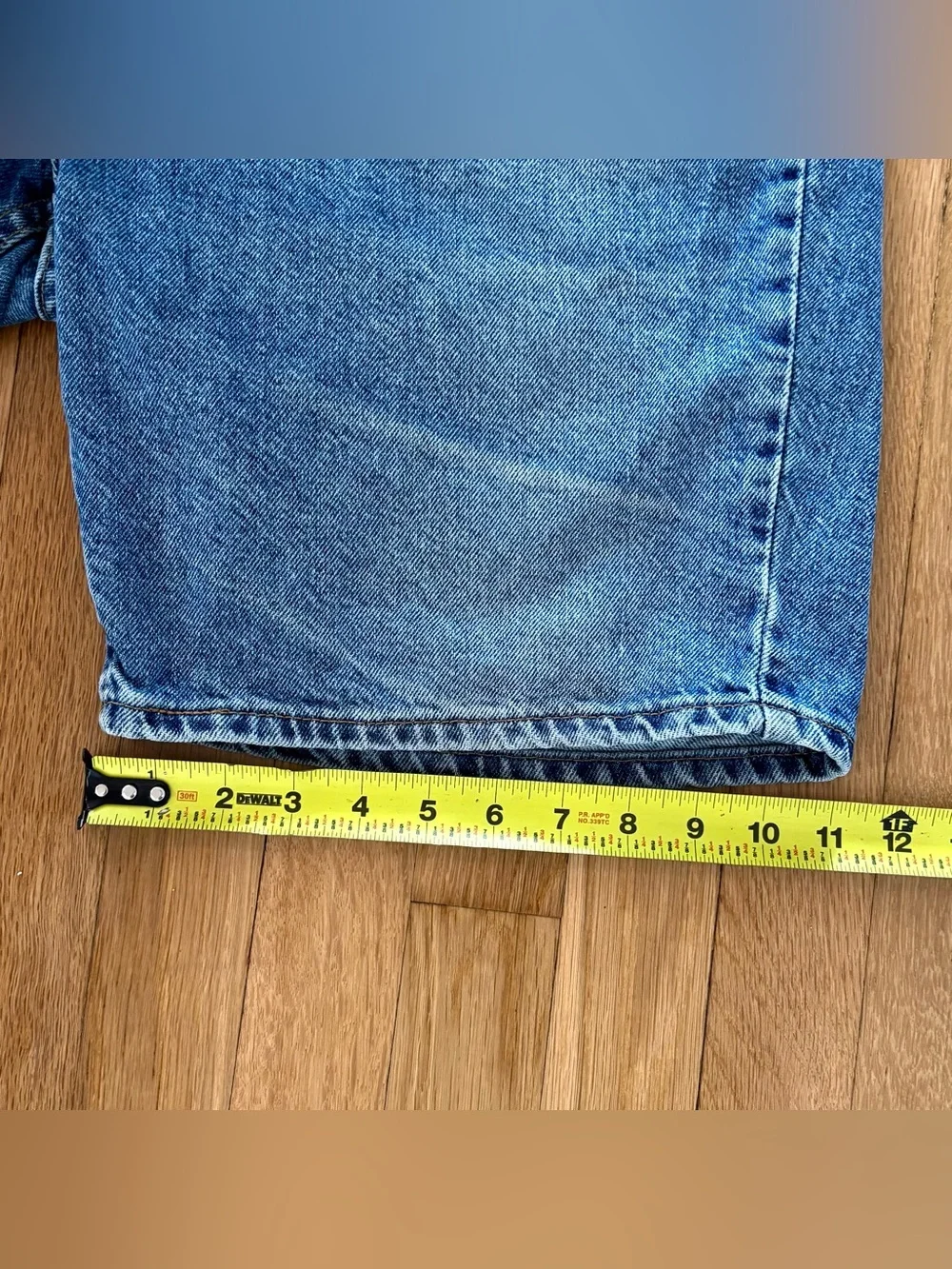 Vintage Levi’s 505 Denim Jorts Mens 40 Made In USA Y2K Distressed Jean Shorts